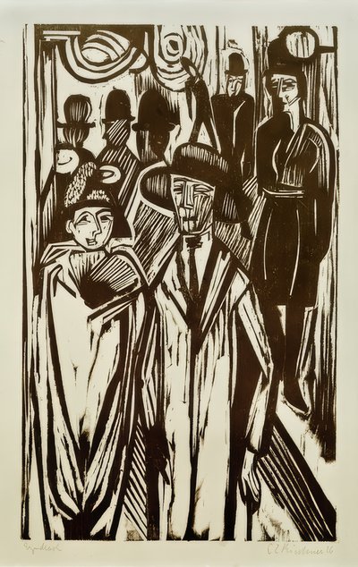 ulice od Ernst Ludwig Kirchner