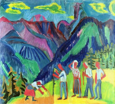 Neznámý obrázek od Ernst Ludwig Kirchner