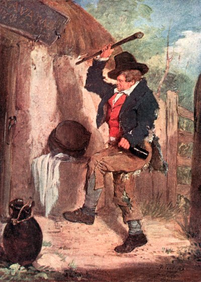 Jasné vyhlídky (barevná litografie) od Erskine Nicol