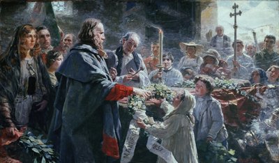 Giuseppe Garibaldi: "Anitě o deset let později" od Erulo Eroli