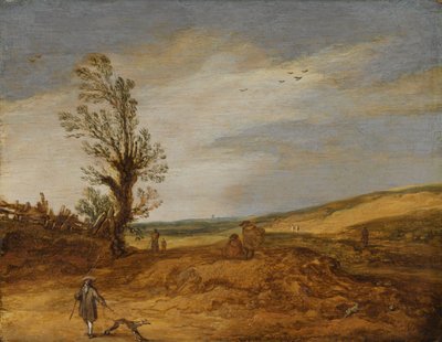 Pohled v dunách od Esaias van de Velde