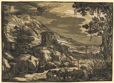 Arkádská krajina od Esaias van de Velde