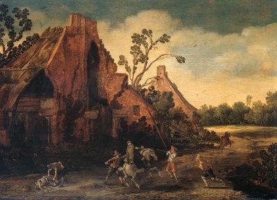 Loupež od Esaias van de Velde