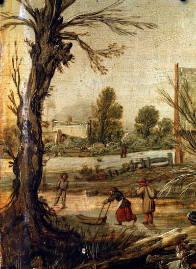 Zima, 17. století od Esaias van de Velde