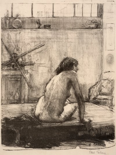 Tiskařský lis od Ethel Gabain