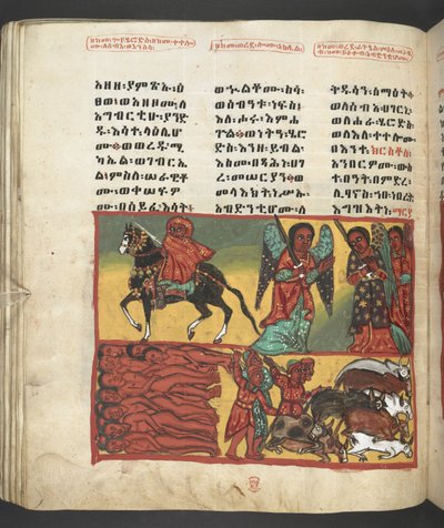 Nebo. 607 f047v, Scéna ze života Panny Marie, z 