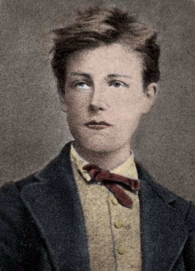 Arthur Rimbaud, francouzský básník a dobrodruh - Portrét Arthura Rimbauda (1859 - 1891) má 17 let. Autor fotografie Carjat. od Etienne (after) Carjat