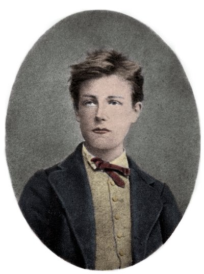 Arthur Rimbaud, francouzský básník a dobrodruh - Portrét Arthura Rimbauda (1859 - 1891) má 17 let. Autor fotografie Carjat. od Etienne (after) Carjat