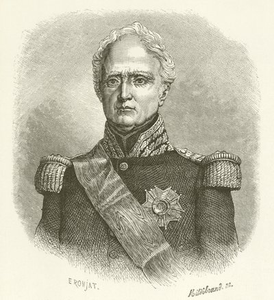 Maršál Thomas Bugeaud od Etienne Antoine Eugene Ronjat