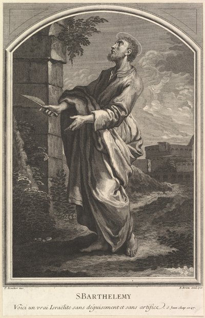 Svatý Bartoloměj, 1726. od Etienne Brion
