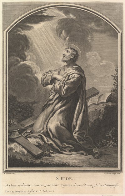 Svatý Juda, 1726. od Etienne Brion