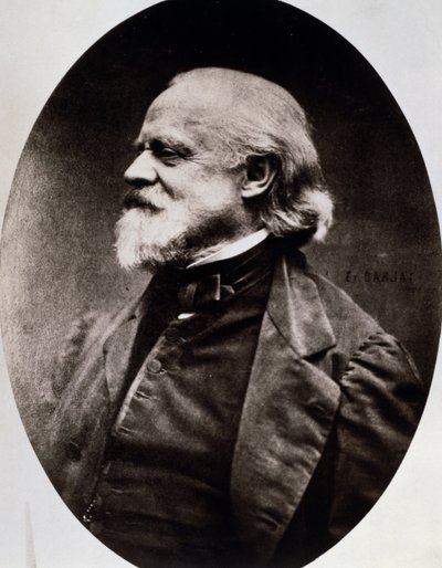 Albert Grzymala, přítel a důvěrník Fryderyka Chopina a George Sandové. Fotografie Etienna Carjata (1828-1906) od Etienne Carjat