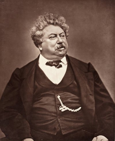 Alexandre Dumas francouzský prozaik a dramatik, 1802-1870, c. 1876. od Etienne Carjat