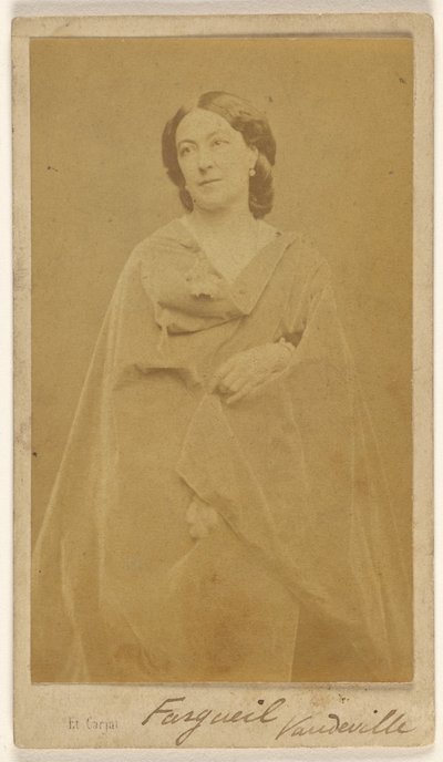 [Anais] Fargueil, vaudeville od Etienne Carjat