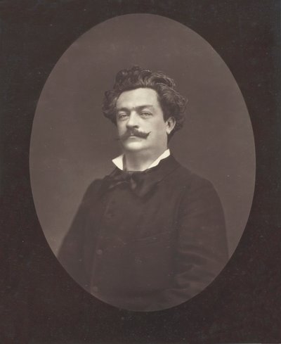 André Gill francouzský karikaturista, 1840-1885, c. 1876. od Etienne Carjat