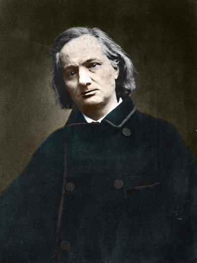 Charles Baudelaire (1821-1867), francouzský básník od Etienne Carjat