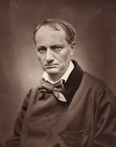 Charles Baudelaire francouzský básník, kritik a spisovatel, 1821-1867, c. 1863. od Etienne Carjat