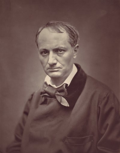 Charles Baudelaire, ca. 1863. od Etienne Carjat