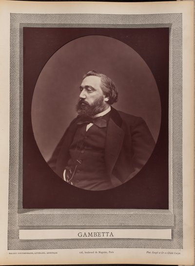 Gambetta od Etienne Carjat