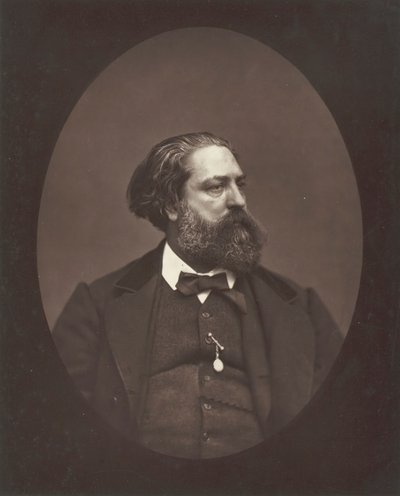Gustave Aimard, c. 1876. od Etienne Carjat