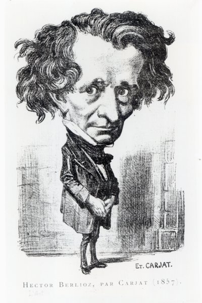 Hector Berlioz od Etienne Carjat