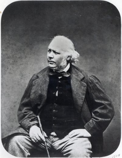 Honore Daumier (1808-79) kolem roku 1864 od Etienne Carjat