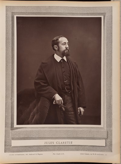 Jules Claretie od Etienne Carjat