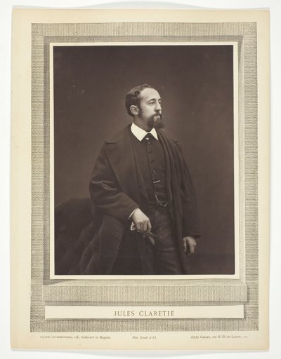 Jules Claretie od Etienne Carjat