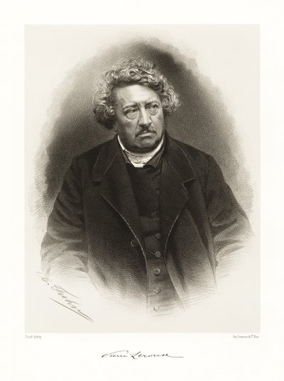 Pierre Henri Leroux, 1865-66 od Etienne Carjat