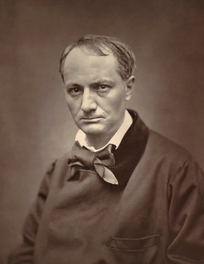 Portrét Charlese Baudelaira od Etienne Carjat