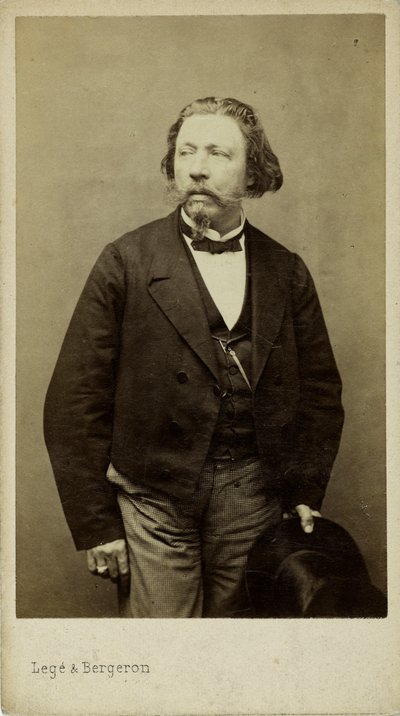 Portrét Francoise George-Hainla 1807-1873. od Etienne Carjat