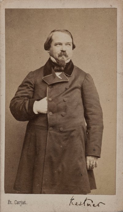 Portrét skladatele Jean-Georges Kastner 1810-1867, 1867. od Etienne Carjat