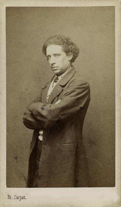 Portrét skladatele Oliviera Métry 1830-1889 . od Etienne Carjat