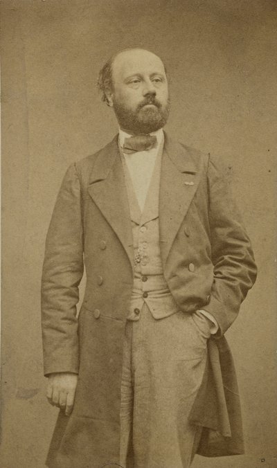 Portrét skladatele Françoise Bazina 1816-1878, cca 1760. od Etienne Carjat