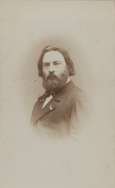 Portrét pianisty a skladatele Émile Prudenta 1817-1863, cca 1860. od Etienne Carjat