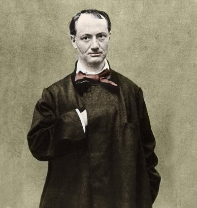 Portrét básníka Charlese Baudelaira (1821-1867). od Etienne Carjat