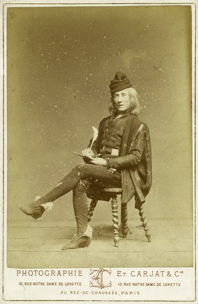 Richard v roli Gringoira od Etienne Carjat