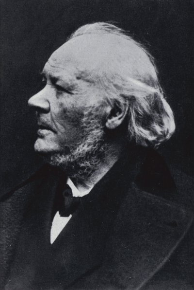Ilustrátor Honore Daumier od Etienne Carjat