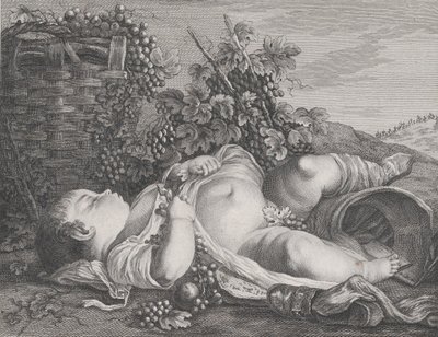 Podzim, 1766-1812. od Etienne Claude Voysard