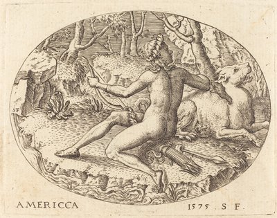 Amerika od Etienne Delaune