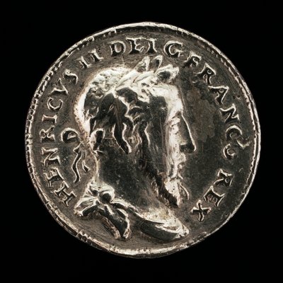 Jindřich II., 1519-1559, francouzský král 1547 [líc] od Etienne Delaune