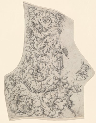 Backplate brnění Suit of Parade od Etienne Delaune