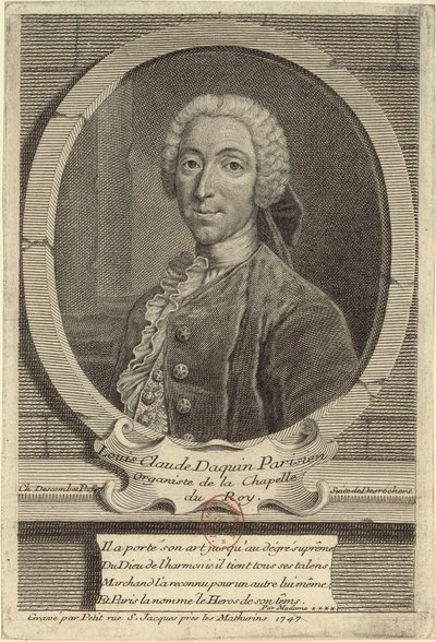 Louis-Claude Daquin od Etienne Jehandier Desrochers