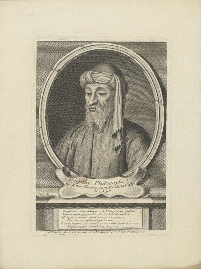 Porfyr z Tyru, um 1700. od Etienne Jehandier Desrochers