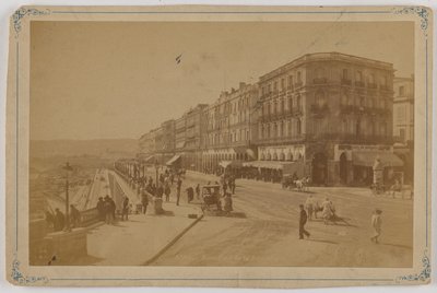 Alžír - Boulevard de la Republique od Etienne Neurdein