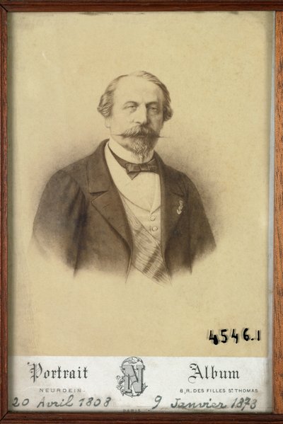 Portrét císaře Napoleona 3 od Etienne & Neurdein Louis Antonin (1846 p. 1915) Neurdein