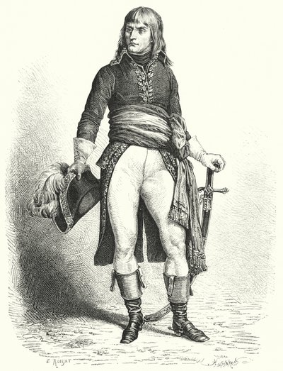 Napoleon Bonaparte od Etienne after Ronjat