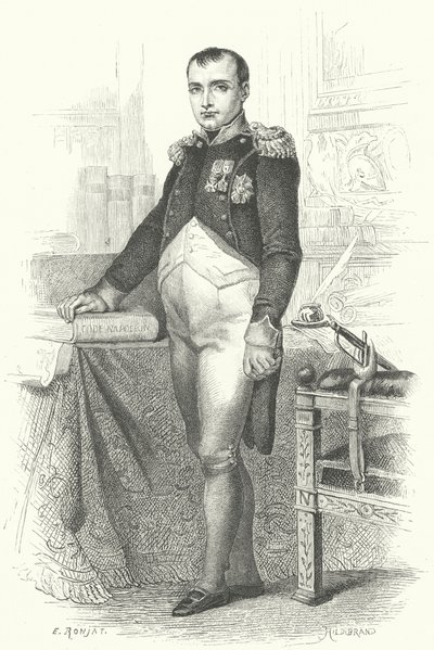 Napoleon I., císař Francie od Etienne after Ronjat