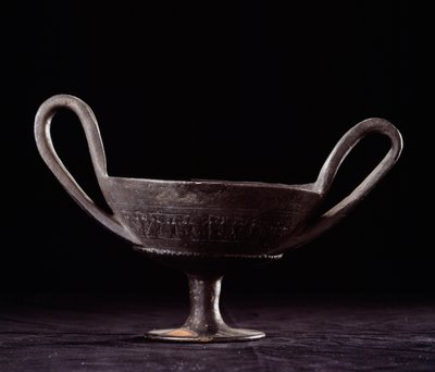 Etruská civilizace: kantharos od Etruscan