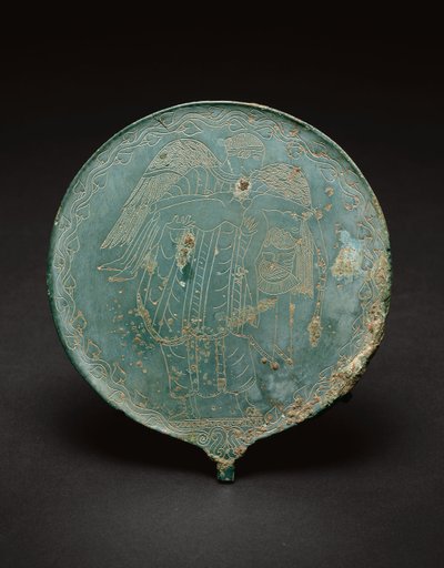 Ruční zrcadlo, 470 př.nl - 450 př.nl (bronz) od Etruscan